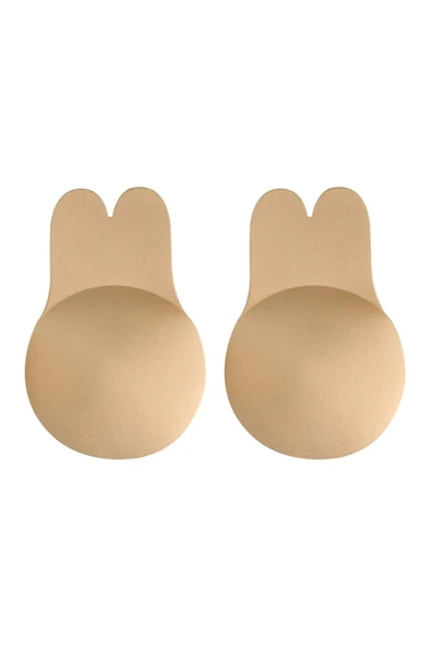 TUTEX STORE Kadın Göğüs Dikleştirici Göğüs Ucu Gizleyici Push Up Silikon Sütyen - 3