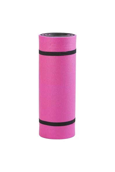 SLİPT Çift Taraflı Yoga Minderi Ve Spor Matı 16 Mm Pembe-siyah - 3