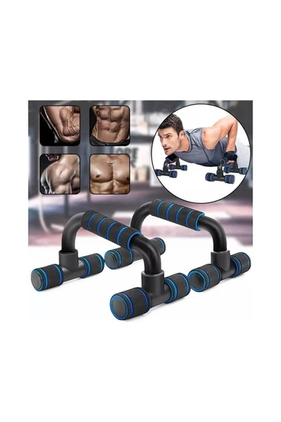 CKSPOR Push Up Stand Profesyonel Egzersiz Şınav Çekme Aleti Şınav Çekme Aparatı Kol Fitness Kardiyo Spor - 3
