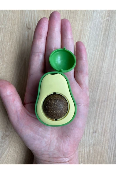 CATS Doğal Kedi Nanesi (avokado Tasarımlı Kedi Yalama Topu) Avocado Catnip - 4