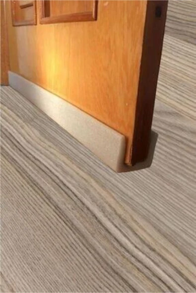 COSARGROUP Geçmeli Kapı Altı Eşik Süngeri Geçmeli Gri Ve Beyaz Renk 2 Adet - 3