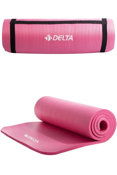 DELTA Konfor Zemin 15 mm Taşıma Askılı Pilates Minderi Yoga Matı