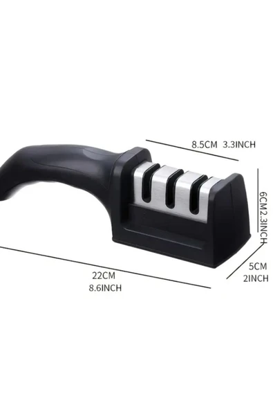 SHARPENER 1 adet Taşınabilir Çok Fonksiyonlu Bıçak Bileyicimizle Her Yerde Bıçakları Keskinleştirin - 3