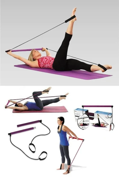 SLİPT Egzersiz Çubuğu Squat Pilates Barı - 3