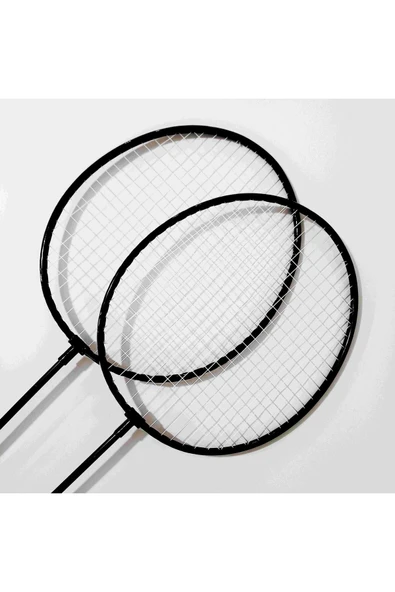 SLİPT Badminton Raket Seti 2 Raket 1 Top - Resim 2