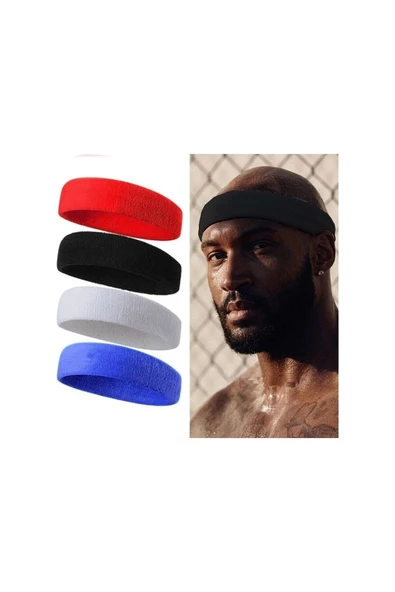 CKSPOR Havlu Ter Bandı Kafa Bandı Basketbol Tenis Spor - 3