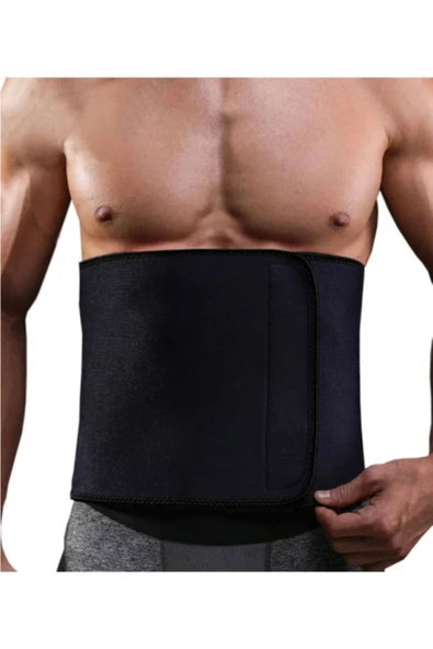 SLİPT Unisex Zayıflama Bel Korsesi Göbek Bel Inceltici Sporcu Korse - 4