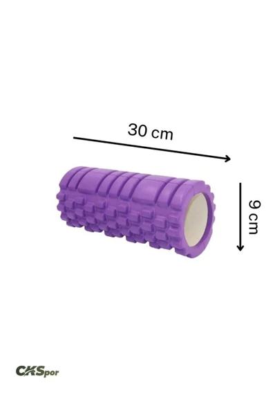 CKSPOR Kısa Foam Roller Masaj Köpüğü Köpük Rulo Yuvarlama Köpüğü CKS44