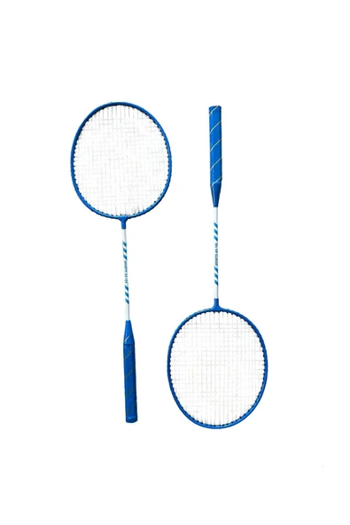 SLİPT Çantalı Badminton Seti 2 Raket 3 Top Badminton Seti Mavi Renk - 4