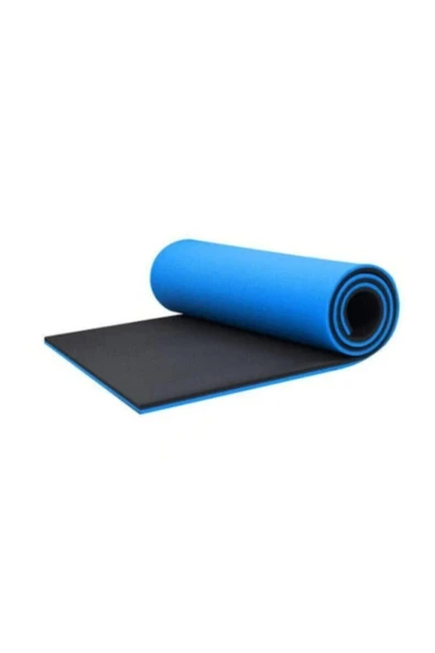 BİYENİLİKLAZİM 1.6 cm 16 mm Kalın Çift Taraflı Pilates Yoga Minderi Matı Pilates Matı