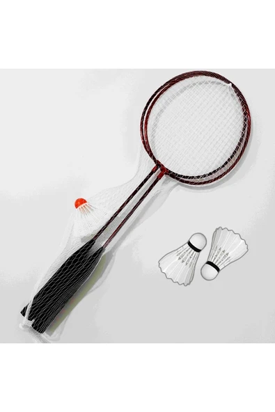 SLİPT Badminton Seti 2 Raket 3 Top