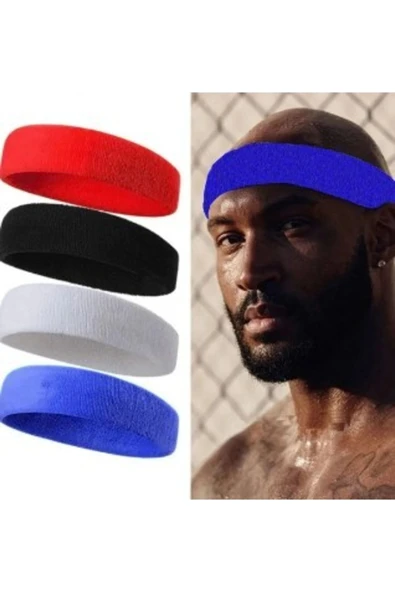 SLİPT Slipt Sporcu Havlu Kafa Bandı Ter Bandı Headband Tenis Saç Bandı