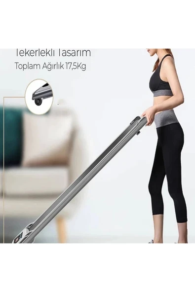 PRATİKKO Uzaktan Kumandalı Koşu Bandı - Resim 4