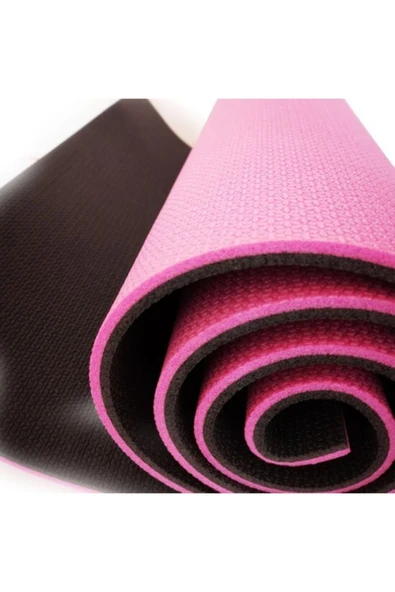 VAGOON Büyük Boy Çift Taraflı Kalın Spor Yapma Minderi Pilates Yoga - 4