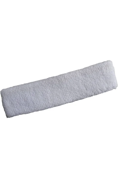 PEKİAL Ckspor Unisex Havlu Ter Bandı Kafa Bandı Tenis Saç Bandı Headband Beyaz - 2
