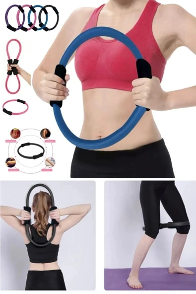 CKSPOR 35 Cm Dura Strong Pilates Çemberi Yoga Fitness Pilates Çemberi Cks125 - 4