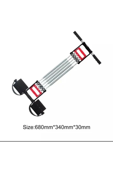 STAR GLOBAL Egzersiz 5 Çelik Yaylı El Ayak Göğüs Yayı Çelik Yay Spor Aleti Kol Göğüs Kas Pazı Güçlendirici - 2