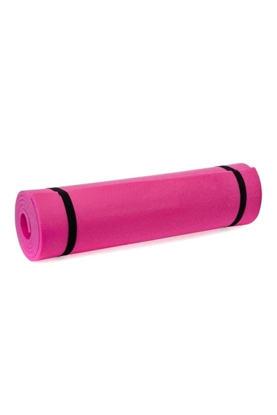 YUKON 6,5 Mm Pembe Pilates Matı - Pilates Minderi - Egzersiz Minderi - Yer Matı 150 Cm X 50 Cm