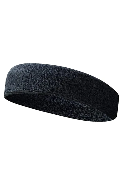 SLİPT Sporcu Havlu Kafa Bandı Ter Bandı Headband Tenis Saç Bandı - 4