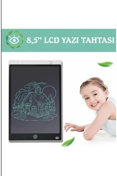 PEKİAL Writing Tablet 10 Inç Lcd Dijital Kalemli Çizim Yazı Tahtası Grafik Not Yazma Eğitim Tableti Ck97 - 3