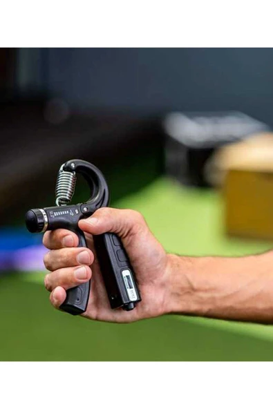 PEKİAL CKSpor 5-60 Kg Ayarlanabilir Sayaçlı El Yayı El Bilek Kas Güçlendirici