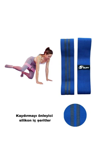 CKSPOR Dokuma Direnç Bandı Pilates Squat Fitness Kas Şekillendirici Güçlendirici Loop Direnç Lastiği