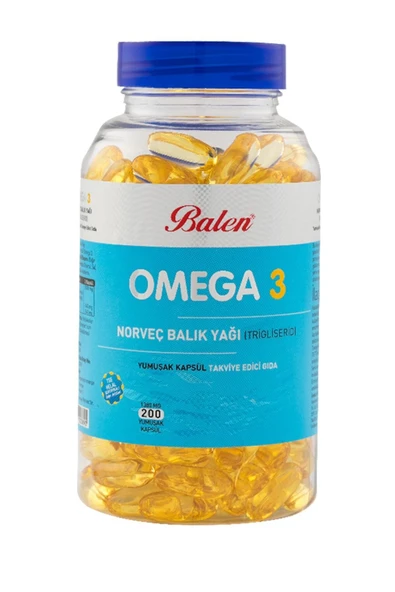 Omega 3 Norveç Balık Yağı 1380 Mg 200 Kapsül Balık Yağı Kapsül - 2
