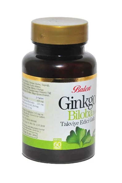 Ginko Biloba 600 Mg 60 Tablet X 3 Adet - 3