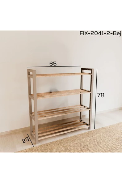 FixWood FIX-2041-2 AHŞAP ÇUBUKLU AYAKKABILIK - 2