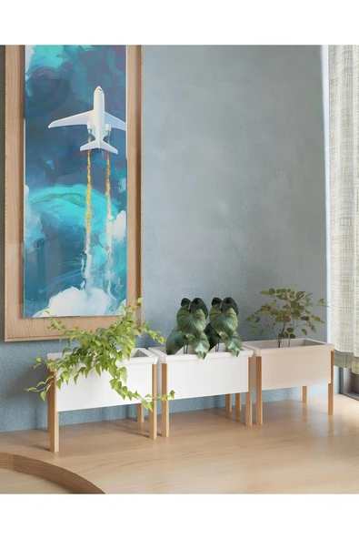 Bienwood 3'lü Çok Amaçlı Dolap ( Kiler Dolabı + Oyuncak Dolabı + Balkon Dolabı Olarak Çok Amaçlı ) - 4