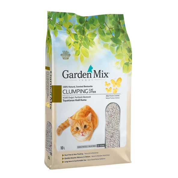 Gardenmıx Bentonit Bebek Pudrası Kalın 10l ürün görseli