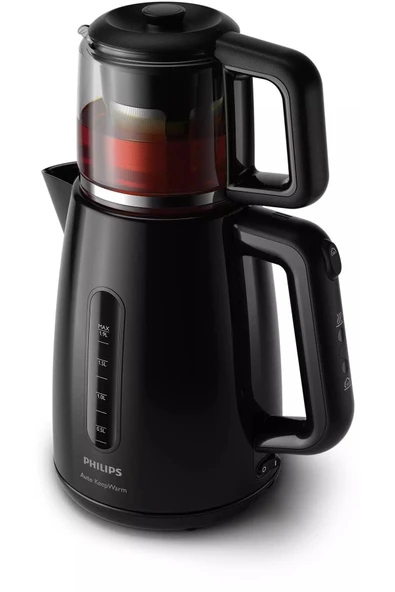 Philips PHİLİPS HD 7301 ÇAY MAKİNESİ CAM DEMLİKLİ 1700 W ÇAYDANLIK ÇAYCI KETTLE - 3