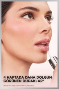 L'Oréal Paris Plump Ambition Hyaluron Lip Oil Besleyici ve Nemlendirici Dudak Parlatıcısı - 641 Latte Glace - 4