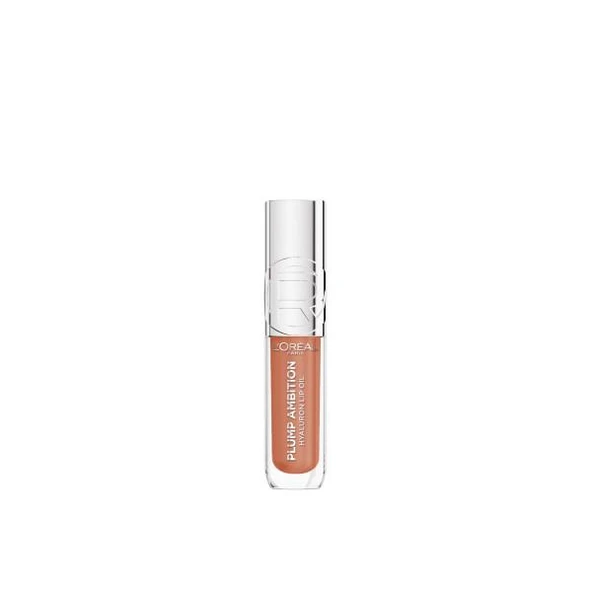 L'Oréal Paris Plump Ambition Hyaluron Lip Oil Besleyici ve Nemlendirici Dudak Parlatıcısı - 641 Latte Glace - 2