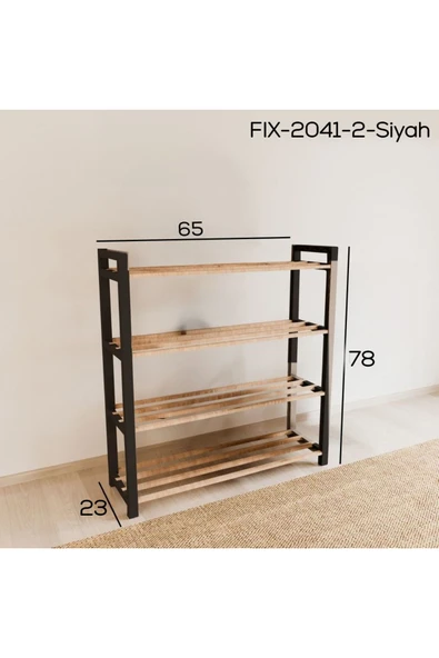 FixWood FIX-2041-2 AHŞAP ÇUBUKLU AYAKKABILIK - 2