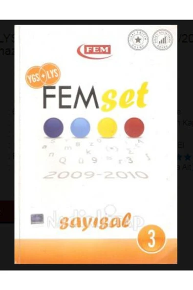 - Ygs - Lys Set ' - Sayısal -3 ( 2009 /2010 ) - Üniversiteye Hazırlık -