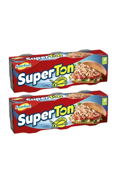 SuperFresh SUPERTON Ton Balığı 75 gr x 6 Adet