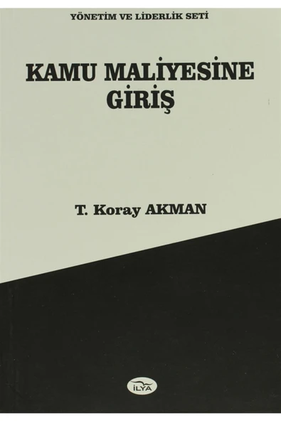Kamu Maliyesine Giriş