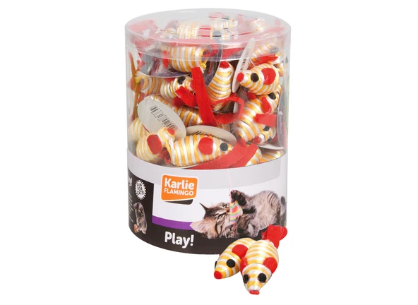 Karlıe Fare Oyuncak 5cm 60lı ürün görseli