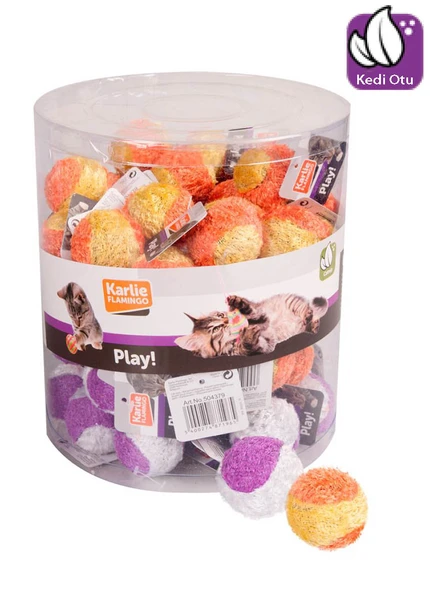 Karlıe Peluş Top 4,5cm 60lı ürün görseli