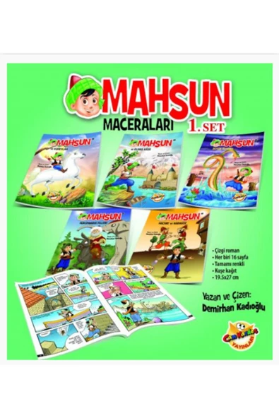 1. 5'lı Set Mahsun Serisi- 7938 (1. Set 5 Kitap) Çizgi Roman