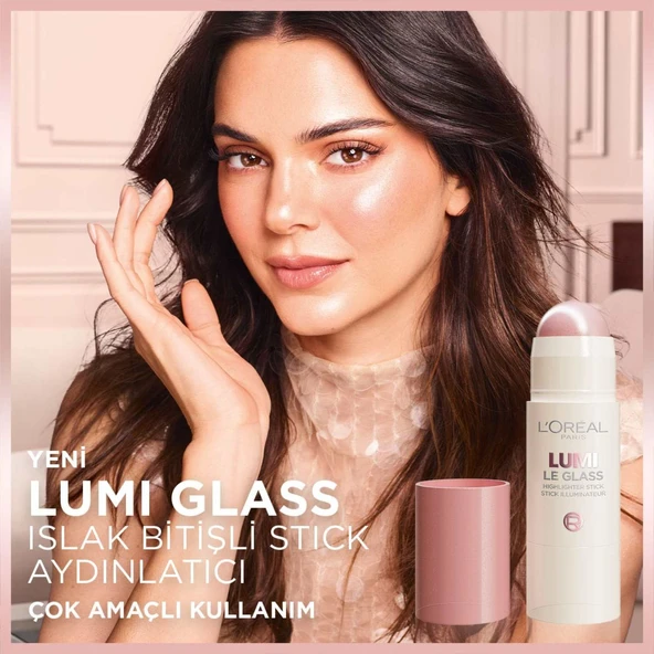L'Oréal Paris Lumi Glass Islak Bitişli Stick Aydınlatıcı - 620 Glassy Pink Ballet - 2