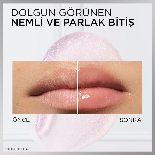 L'Oréal Paris Plump Ambition Hyaluron Lip Oil Besleyici ve Nemlendirici Dudak Parlatıcısı - 510 La Nuit Sparkle - 5