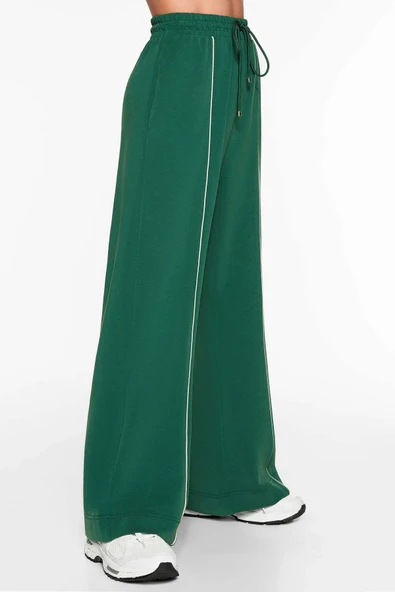 Oysho Modal içeren düz kesim relaxed pantolon - 5