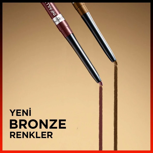 L'Oréal Paris Infaillible Göz Kalemi - 12 Bronzed Espresso - 2