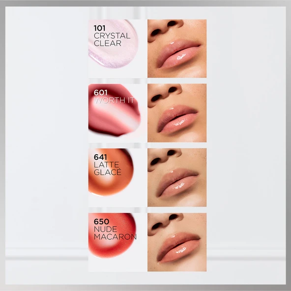 L'Oréal Paris Plump Ambition Hyaluron Lip Oil Besleyici ve Nemlendirici Dudak Parlatıcısı - 510 La Nuit Sparkle - 8