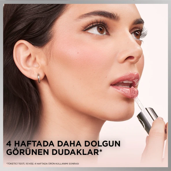 L'Oréal Paris Plump Ambition Hyaluron Lip Oil Besleyici ve Nemlendirici Dudak Parlatıcısı - 650 Nude Macaron - 4