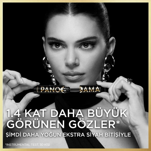 L'Oréal Paris Panorama Hacim Veren Maskara All Night Black - Siyah - 3
