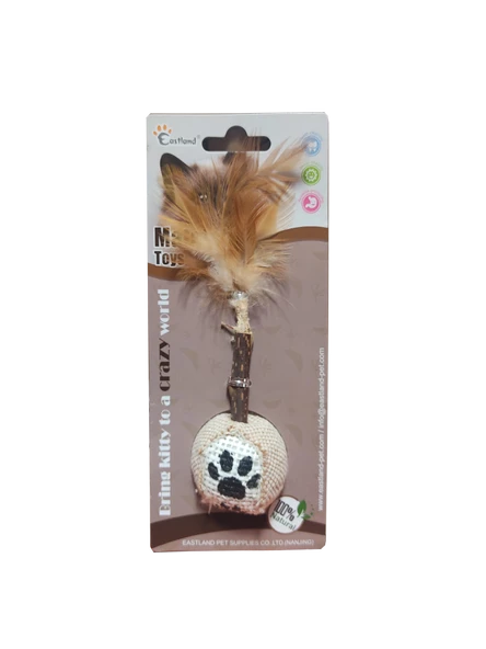 Eastland Matatabi Tüylü Toplu Kedi Oyuncağı 9 Cm ürün görseli