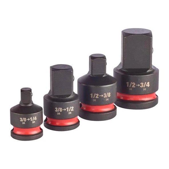 Milwaukee Darbeli Lokma Adaptör Set 4 PARÇA 4932480356